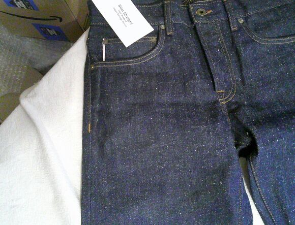 Brave Star Other - Brave Star Slim Straight 15 oz Blizzard Selvage Denim